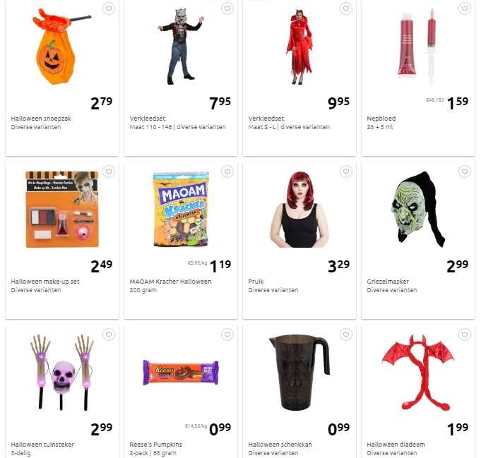 oor Actie Reclame Halloween-actie bij Action: "Griezelig lage prijzen" | Redactie24