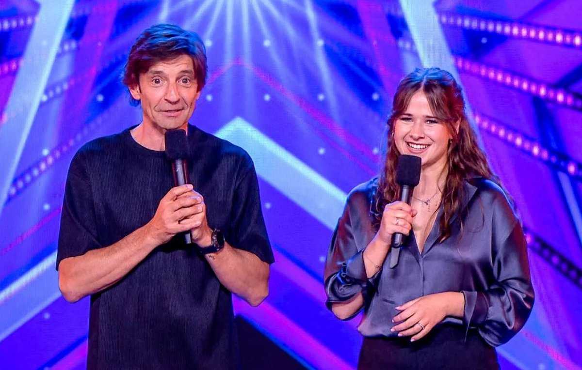 Koen Wauters en Laura Tesoro in 'Belgium's Got Talent'