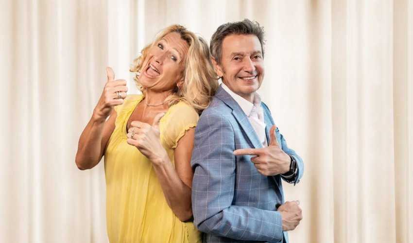 Anne De Baetzelier en Willy Sommers voor 'Tien Om Te Zien'